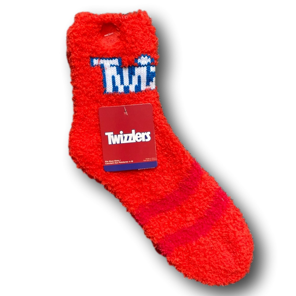3/$20 Twizzlers Candy Cozy Fashion Socks - NWT